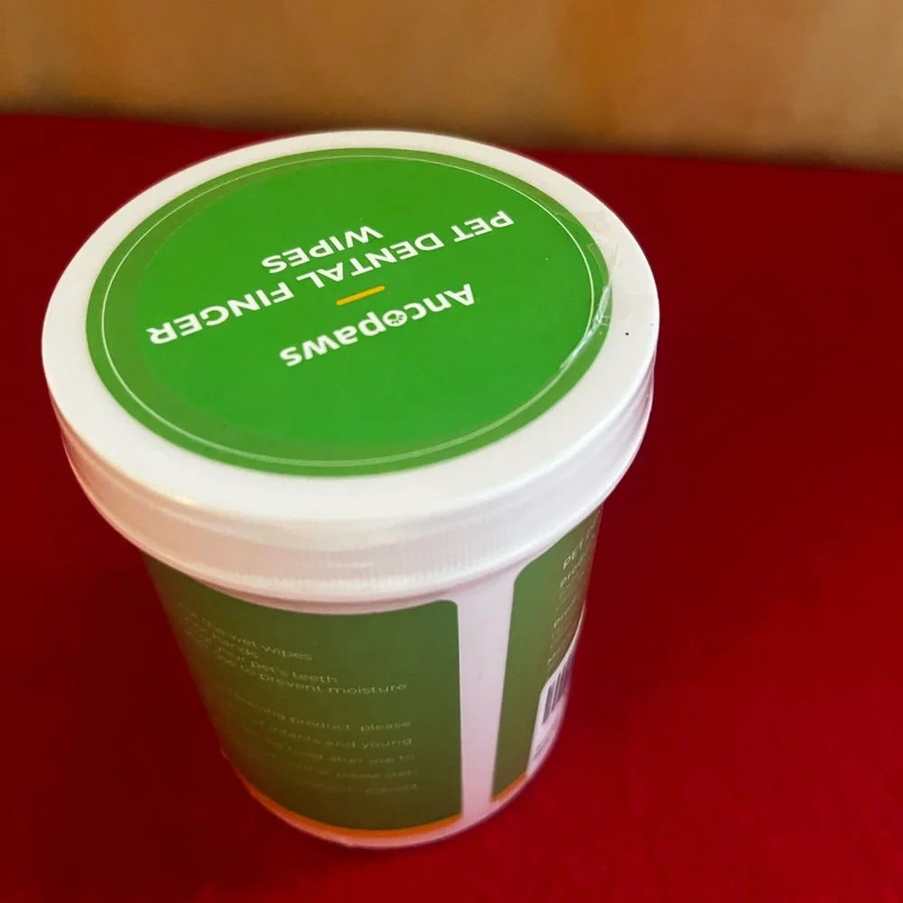 Ancopaws Pet Dental Finger Wipes